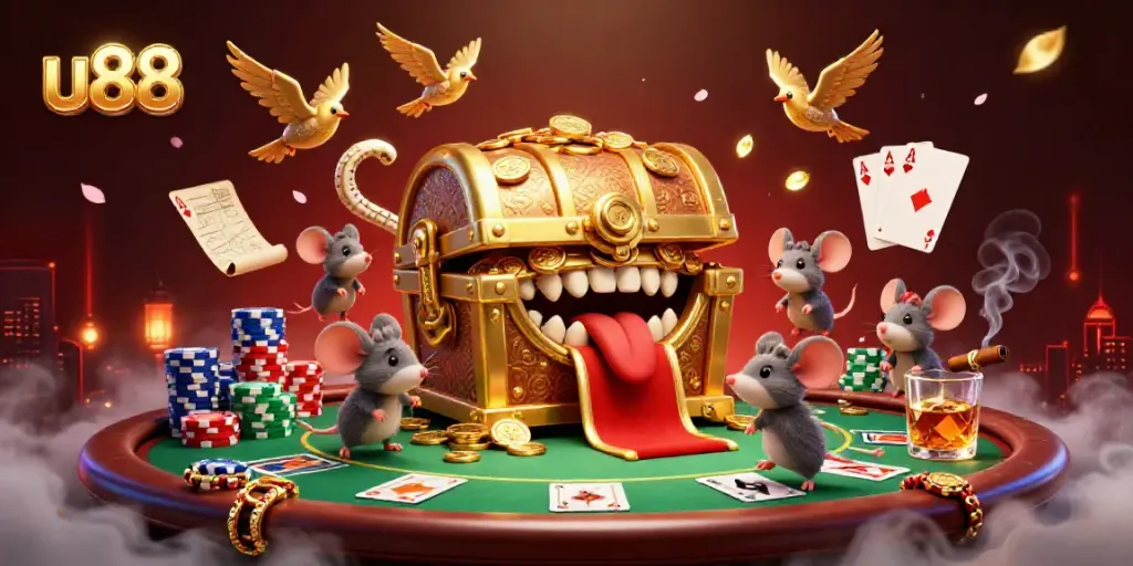Experience thrilling gameplay at u88 casino with vibrant characters and rich gaming elements.