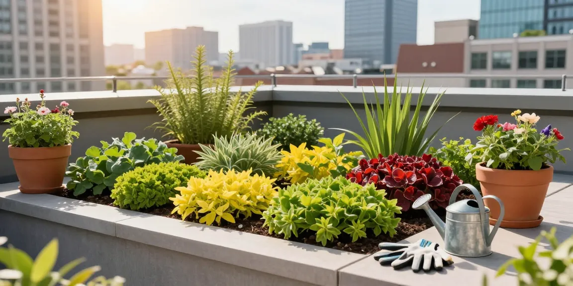Mooie sedum daken installatie op stedelijke daktuin die de ecologische vriendelijkheid verbetert.