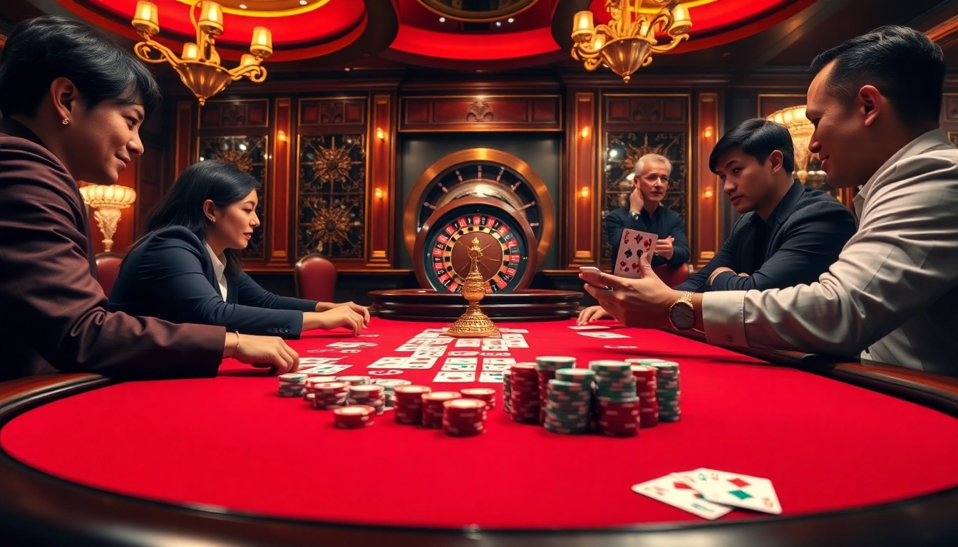 Experience the thrill of high-stakes gaming at https://e2bett.jpn.com/ with dynamic poker action and a luxurious casino backdrop.