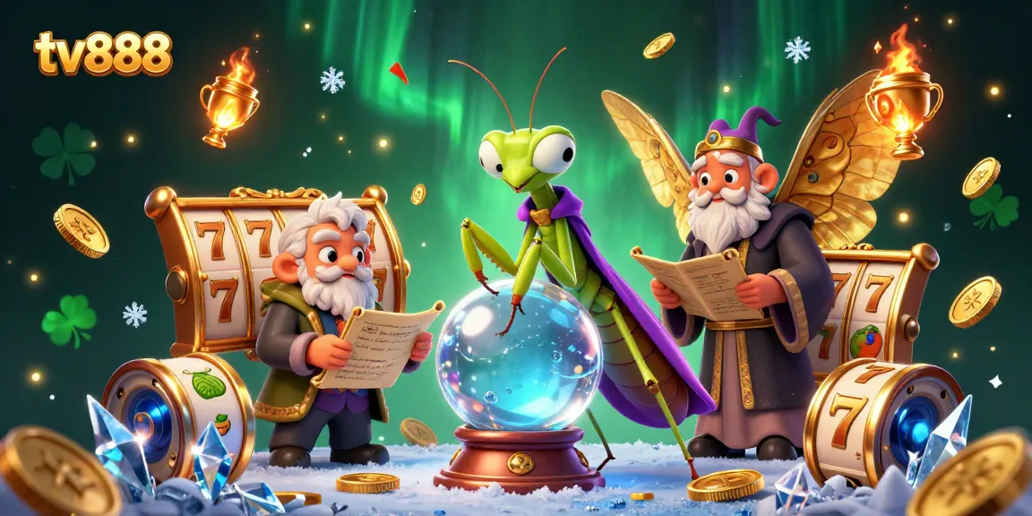 Experience thrilling gameplay at tv888 with captivating slot reels and engaging characters in action.